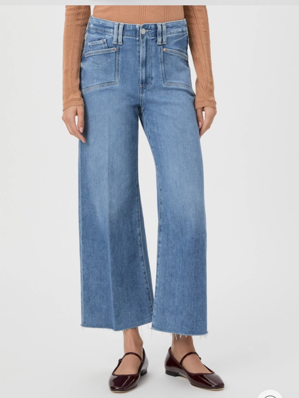 PAIGE Anessa wide leg jeans - Picture 2 of 6